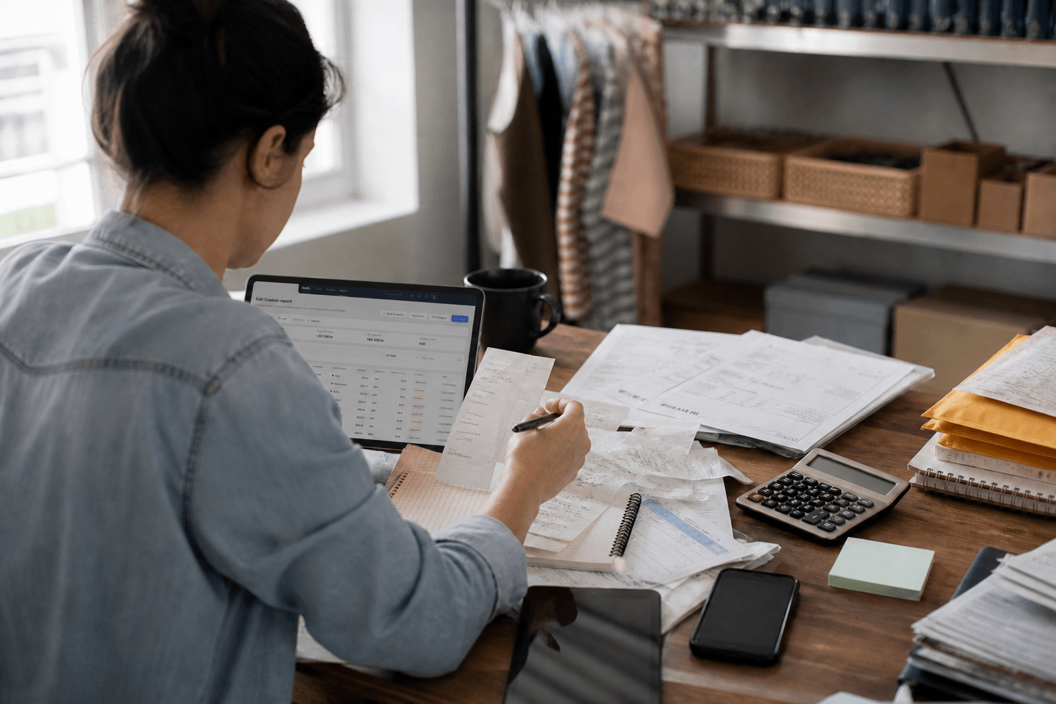 merchant using merlin merchnat portal duing book keeping